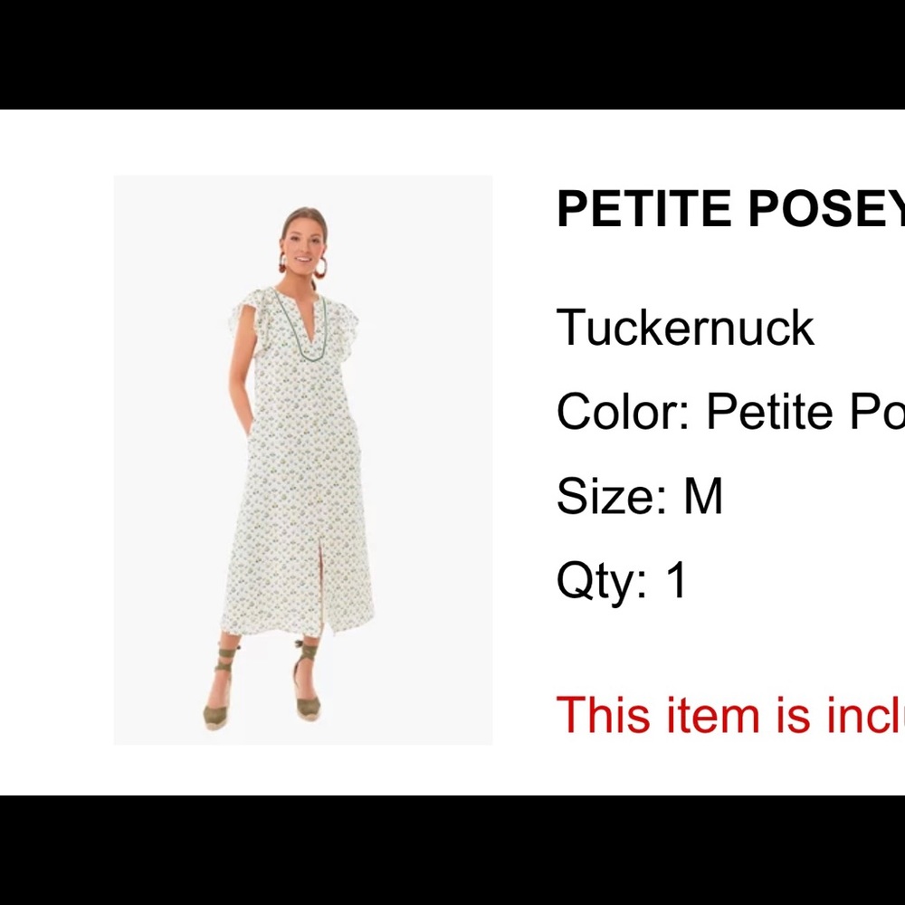 Tuckernuck Posey Emma Caftan